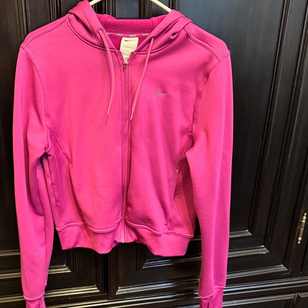Nike Fuchsia Therma-Fit Hoodie size Small